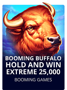 Booming Buffalo Hold and Win Extreme 25,000